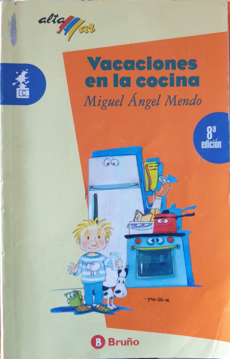 VACACIONES EN LA COCINA. - MENDO, Miguel Angel.