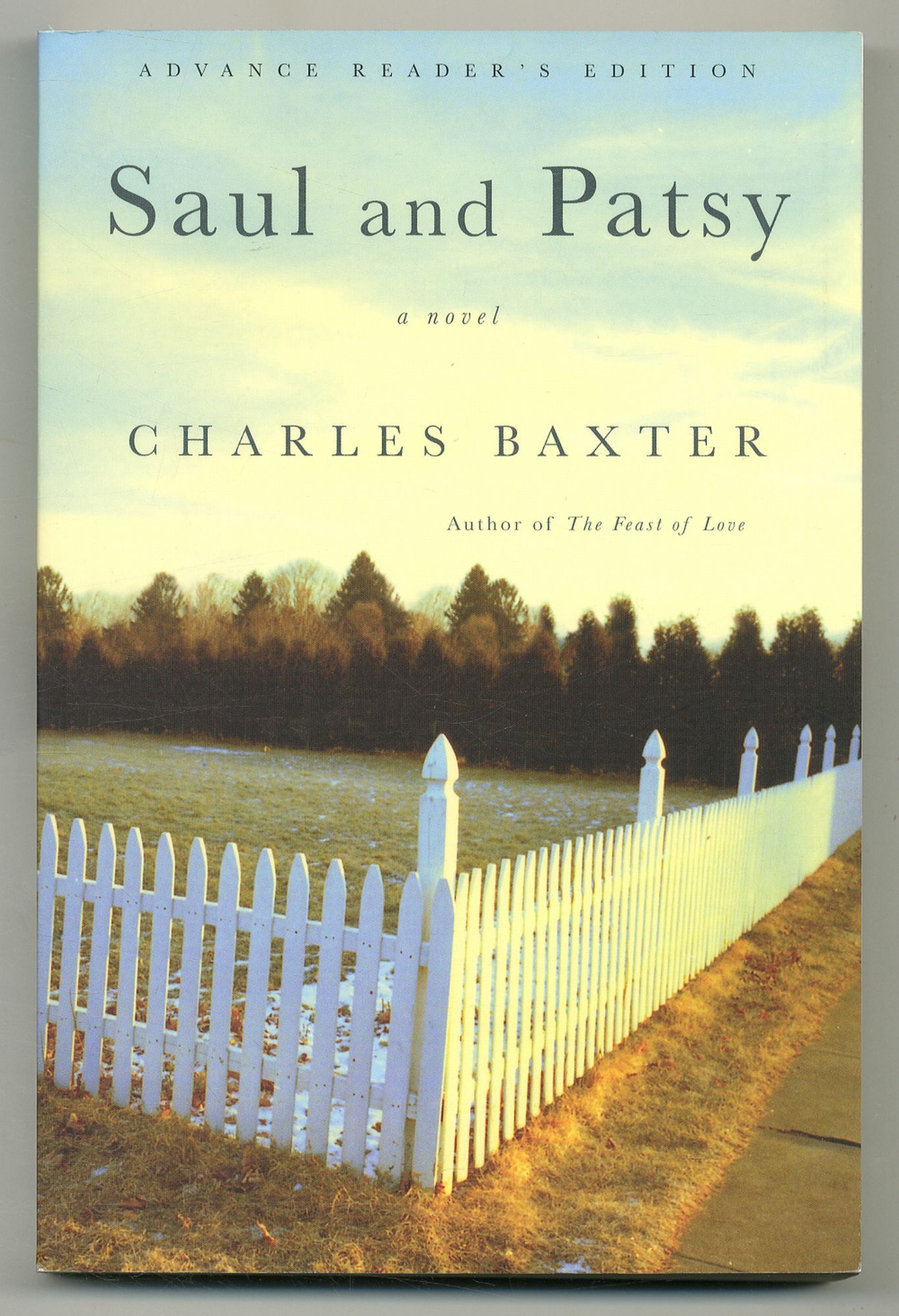 Saul and Patsy by BAXTER, Charles: Fine Softcover (2003) | Between the ...