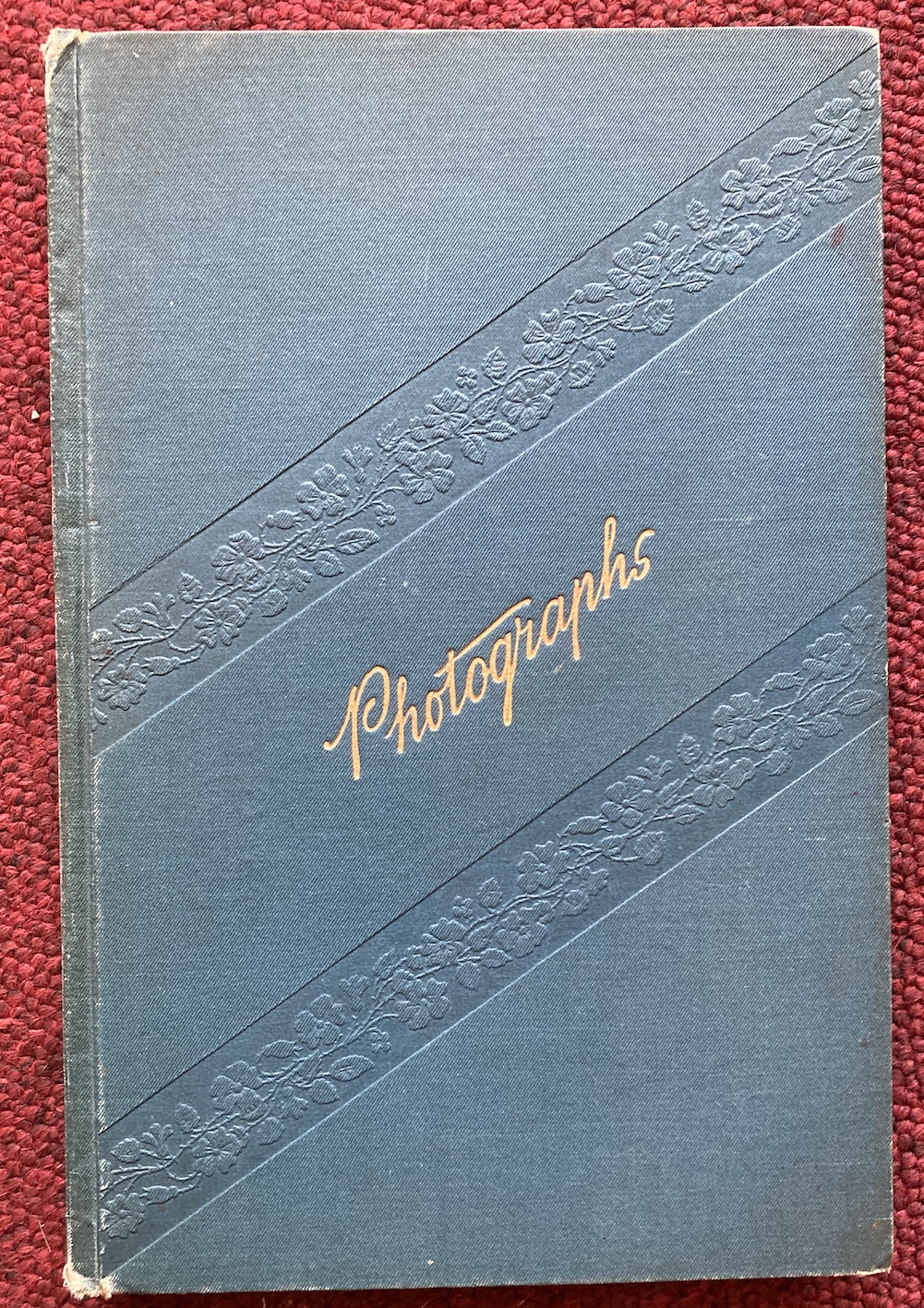PHOTOGRAPH ALBUM. [Photograph Album]. [Very Good]