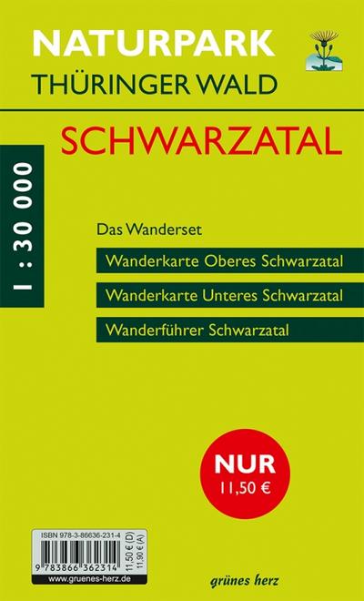 Das Wanderset Schwarzatal - Erich Krauß