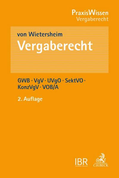 Vergaberecht - Mark von Wietersheim