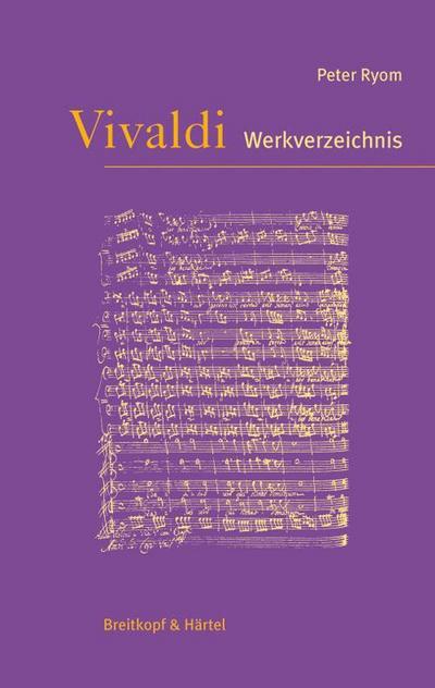 Vivaldi - Thematisch-systematisches Verzeichnis seiner Werke (RV) - Federico Maria Sardellli