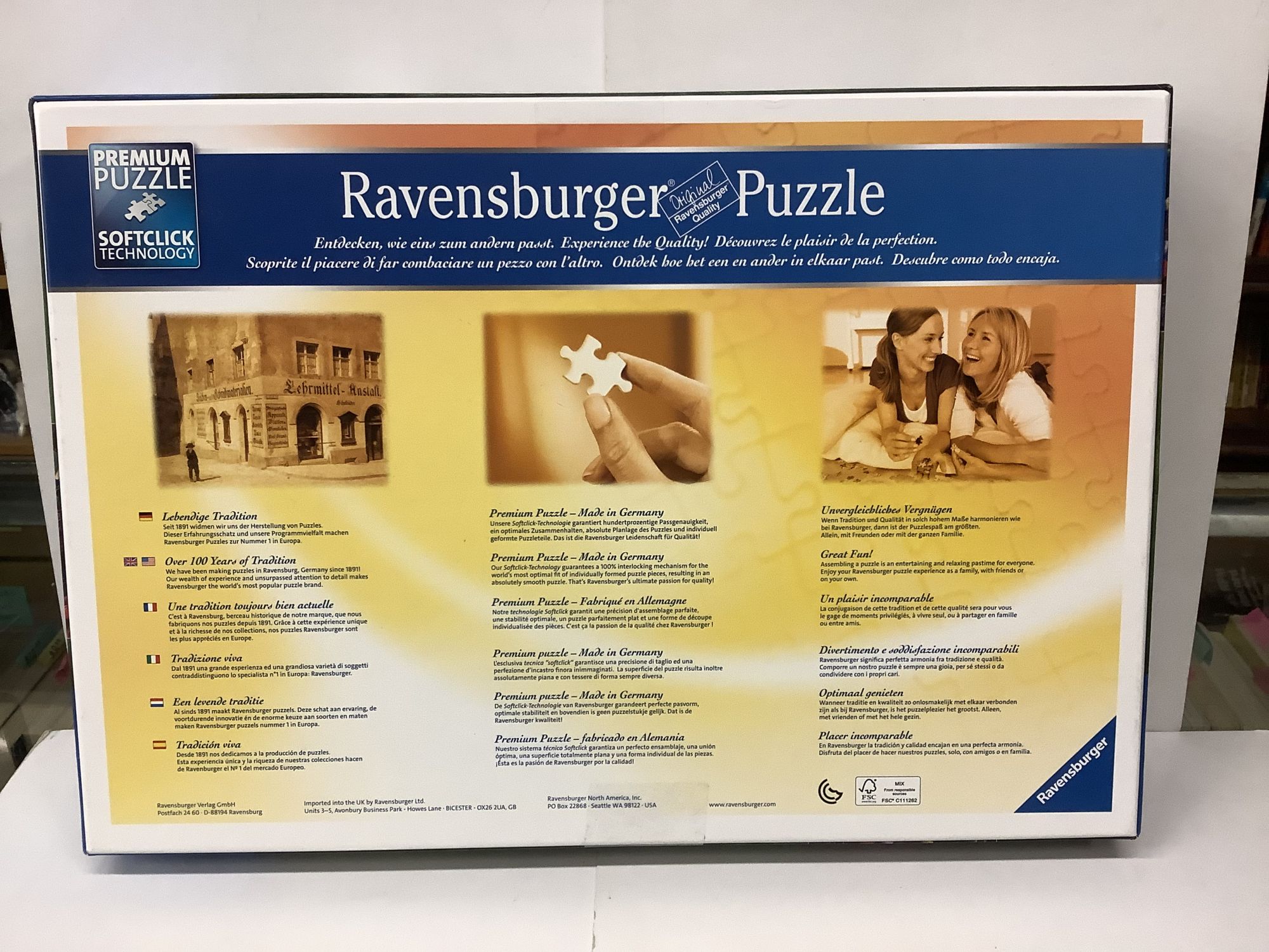 RAVENSBURGER - Puzzle - 2000p : Méchants Disney Villainous
