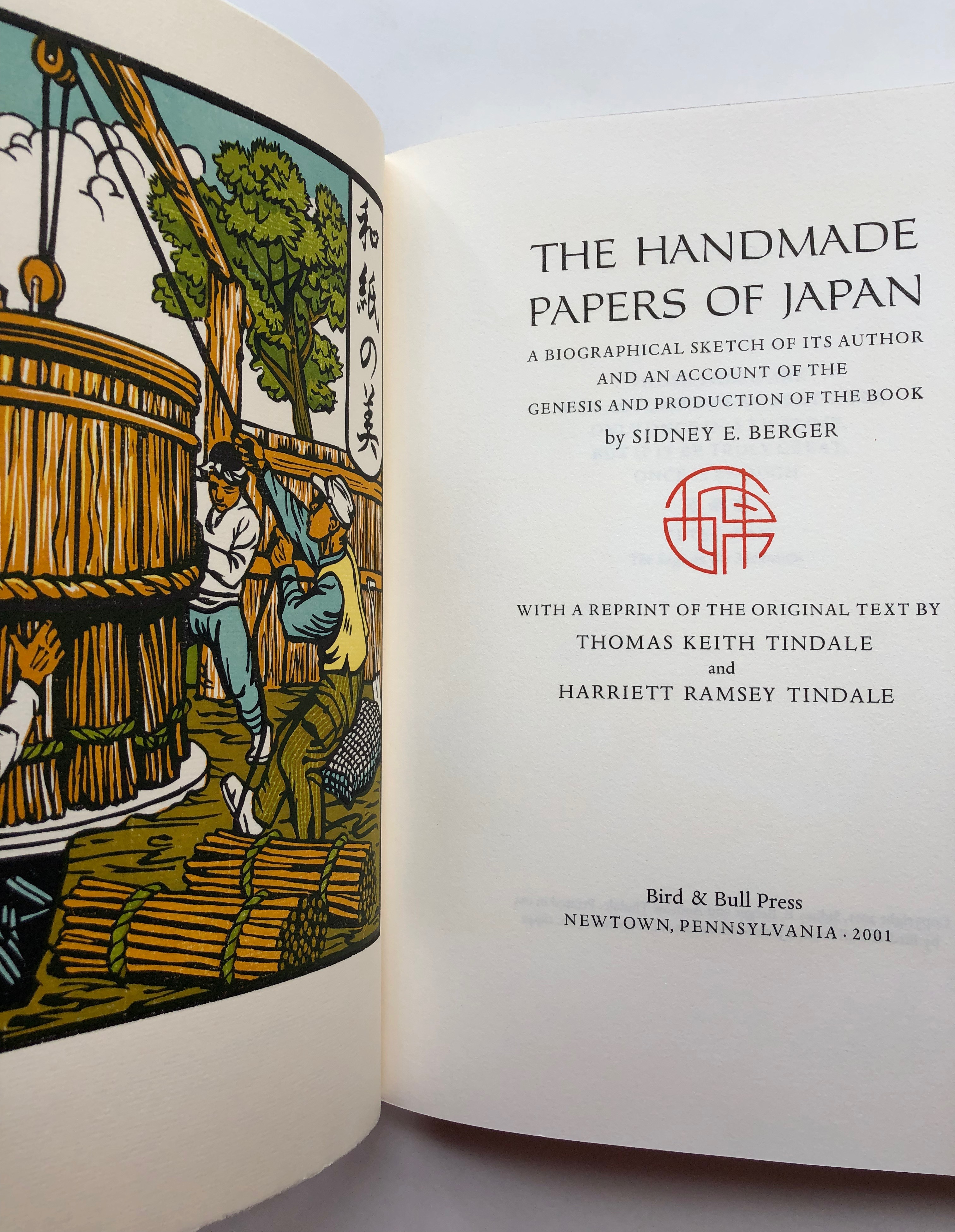 The Handmade Papers of Japan: A Biographical Sketch of its