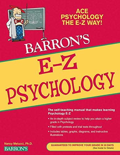 E-Z Psychology (Barron's E-Z Series) - Melucci, Nancy