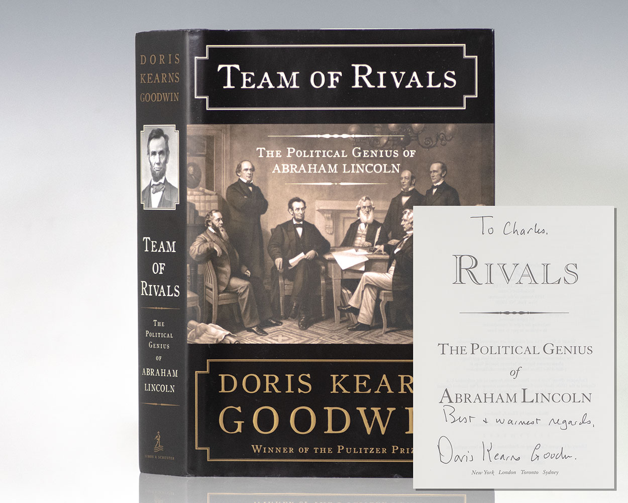 Team of Rivals: The Political Genius of Abraham Lincoln. Goodwin, Doris Kearns [ ] [Hardcover]
