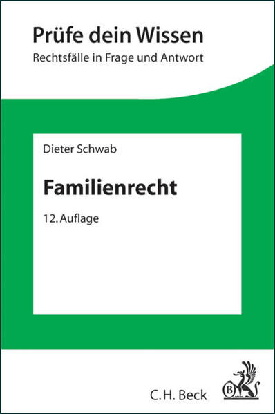 Familienrecht - Beitzke, Günther und Dieter Schwab