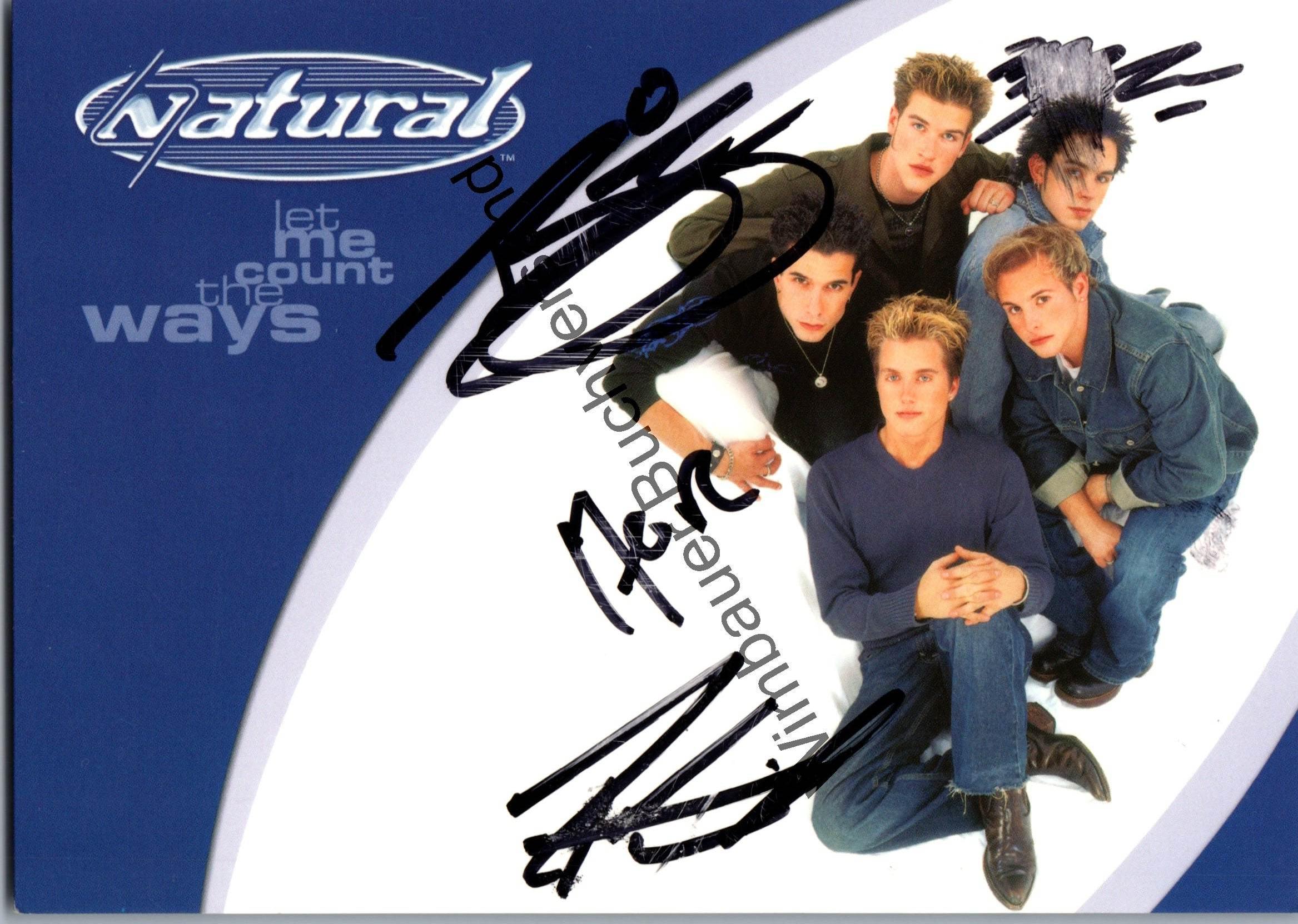 Original Autogramme Natural /// Autograph signiert signed signee Natural and Marc Terenzi : [ ]