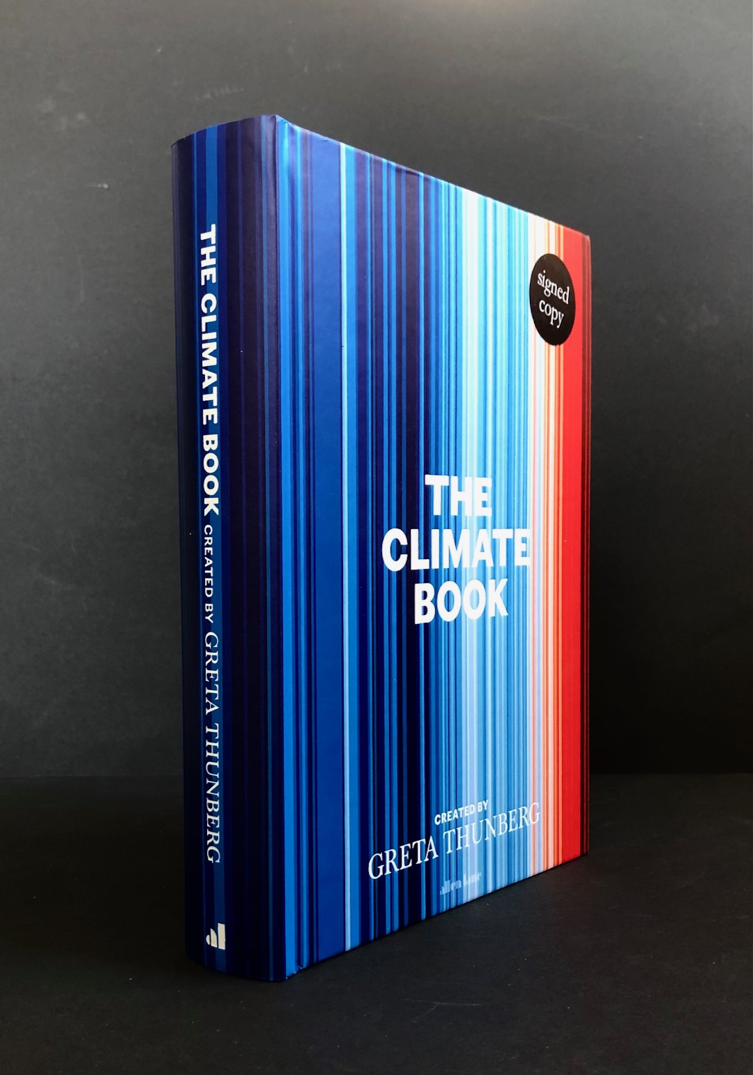 THE CLIMATE BOOK - First UK Printing, Signed by Greta Thunberg - Thunberg, Greta