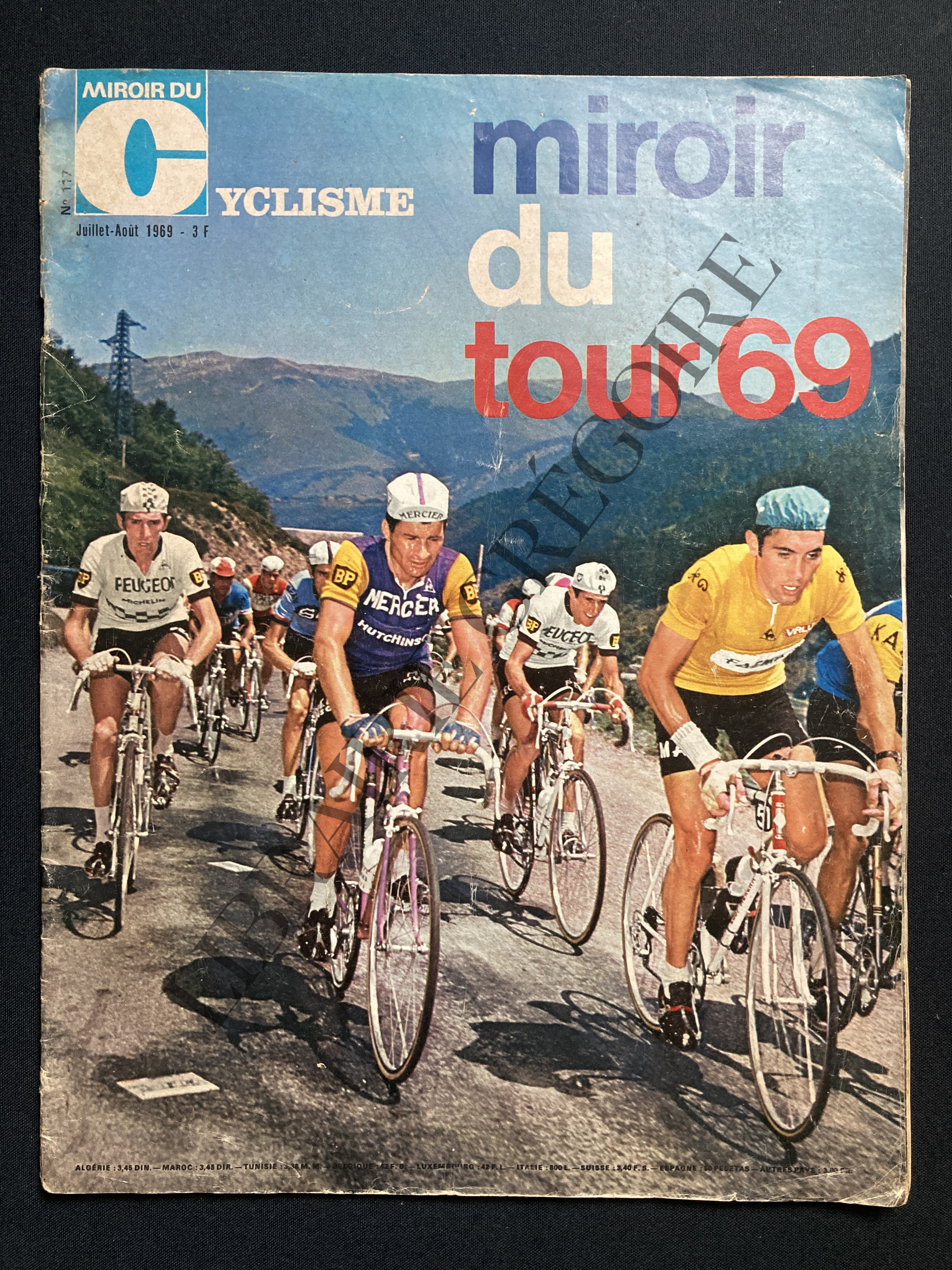 MIROIR DU CYCLISME-N°117-JUILLET ET AOUT 1969-MIROIR DU TOUR 69
