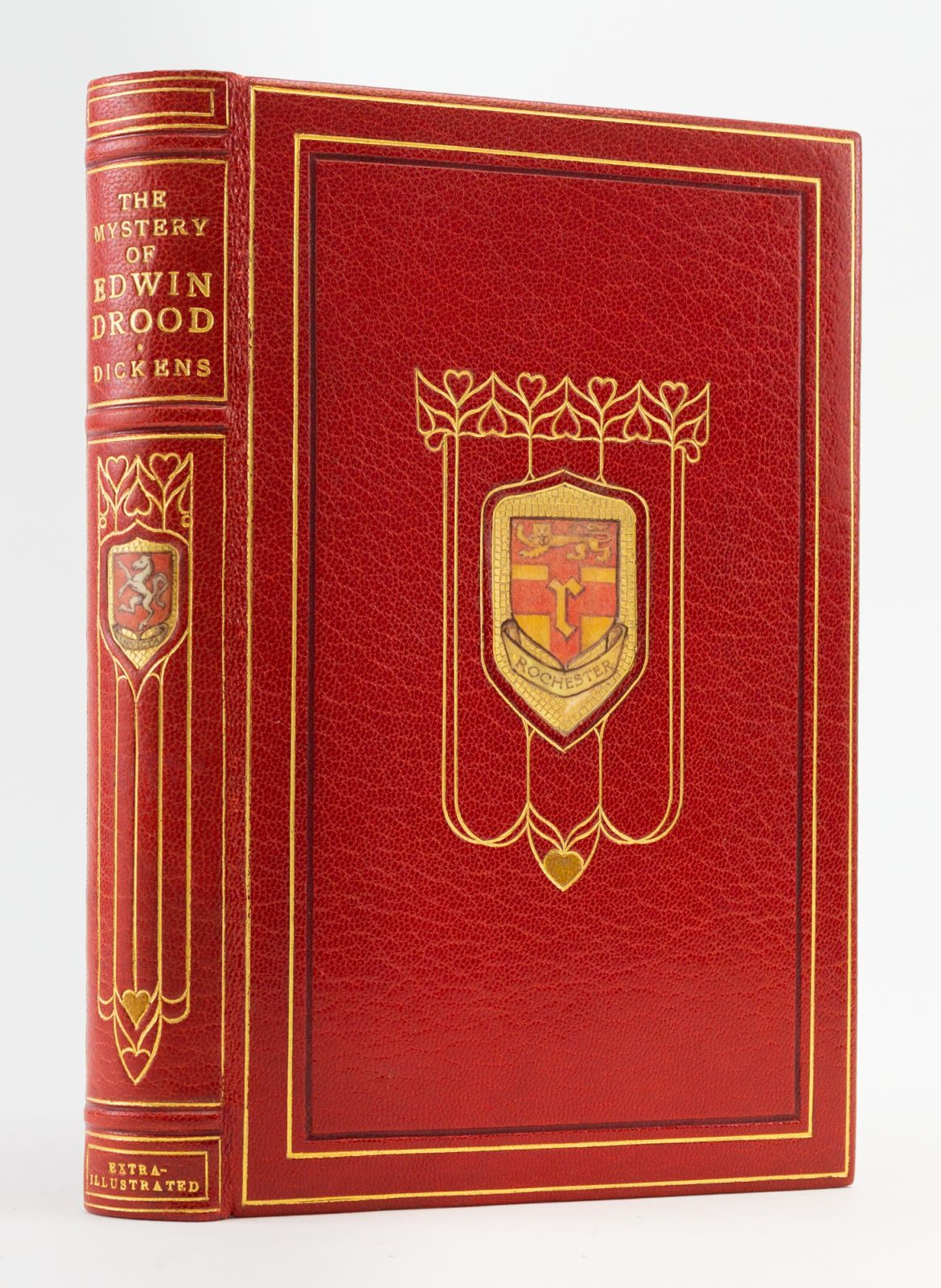 THE MYSTERY OF EDWIN DROOD - (BINDINGS - CHIVERS). (EXTRA-ILLUSTRATED BOOKS). DICKENS, CHARLES