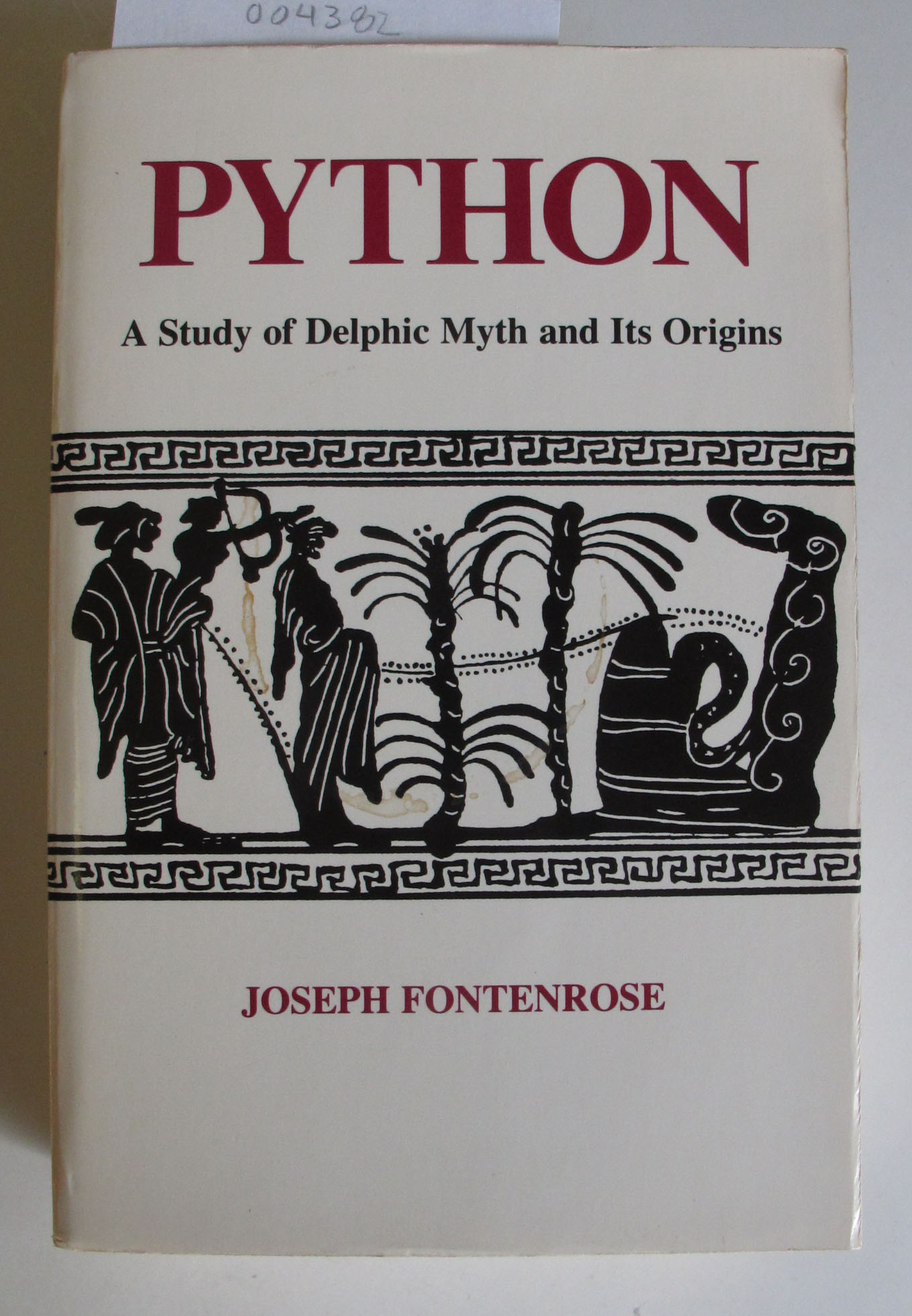 Python | A Study of Delphic Myth and Its Origins - Fontenrose, Joseph