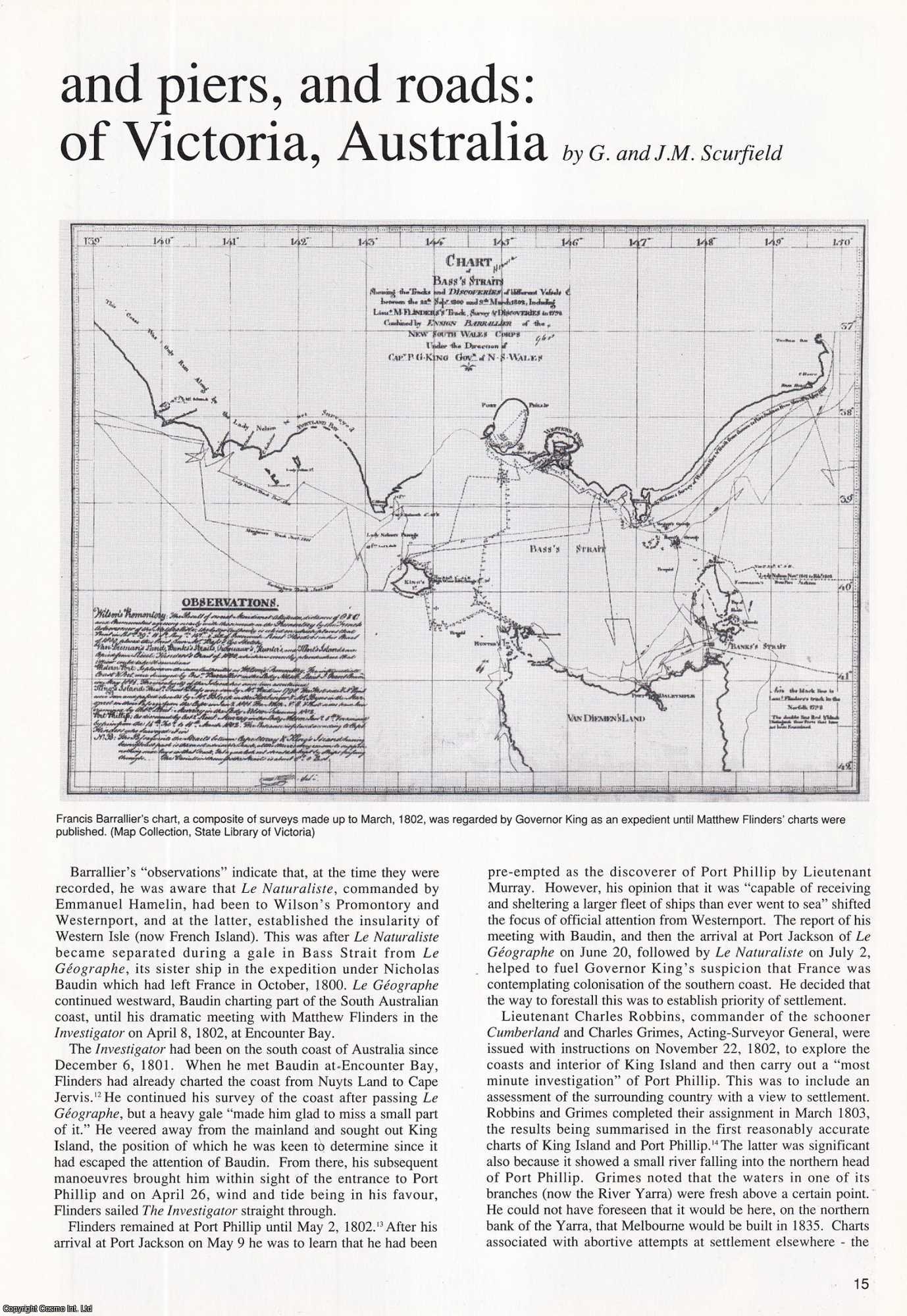 Ports, Piers and Roads: 100 Years ChartIng of the Coast of Victoria 