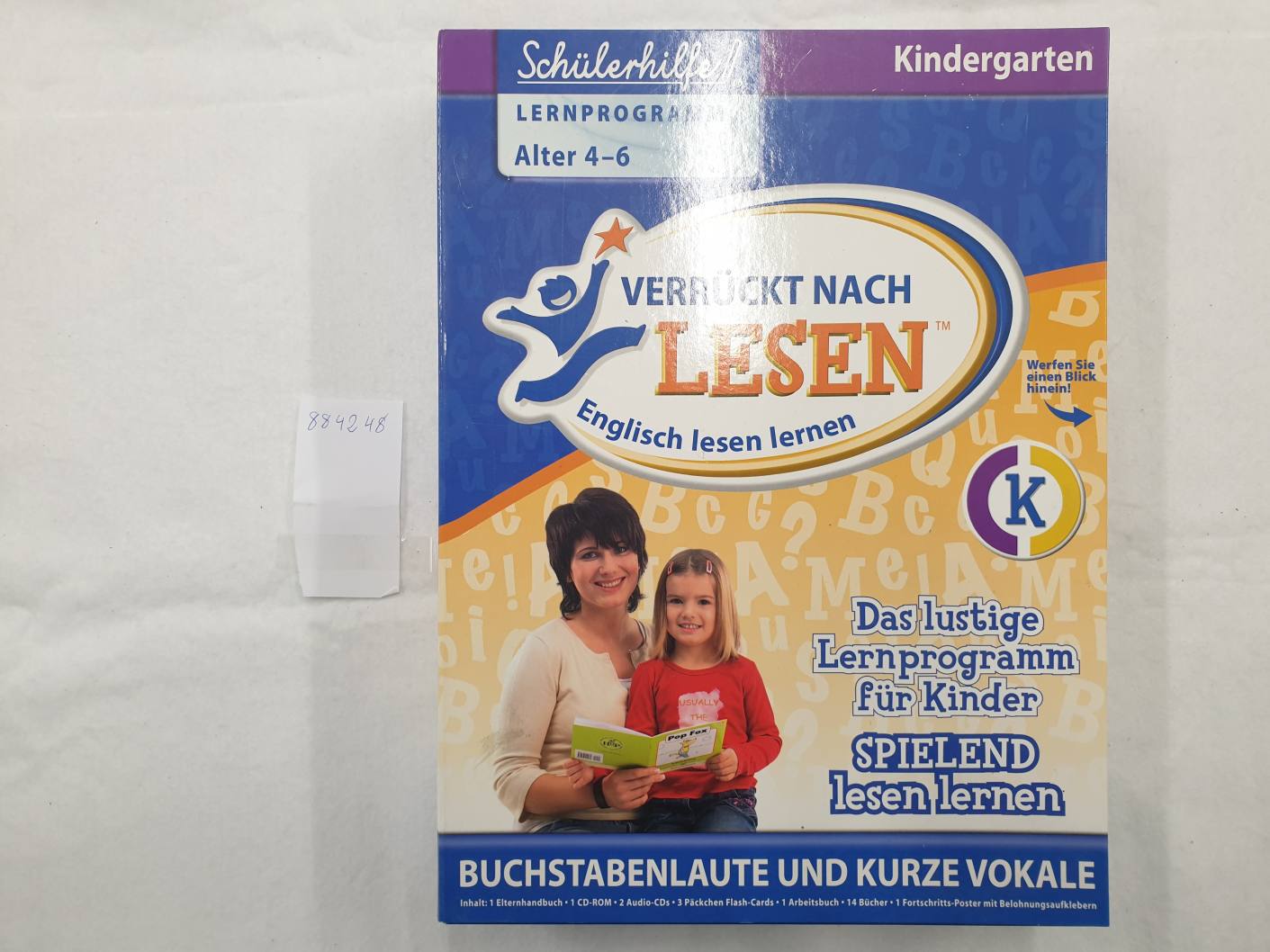 Verrückt nach Lesen - Englisch lesen lernen (Kindergarten