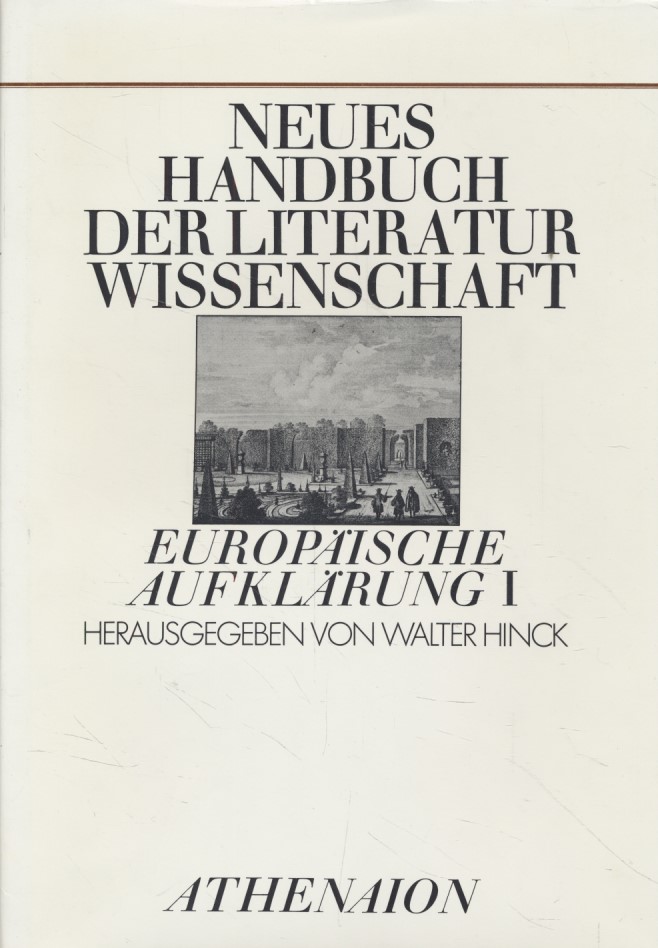 Neues Handbuch der Literaturwissenschaft: Europäische Aufklärung Teil 1 - Walter, Hinck