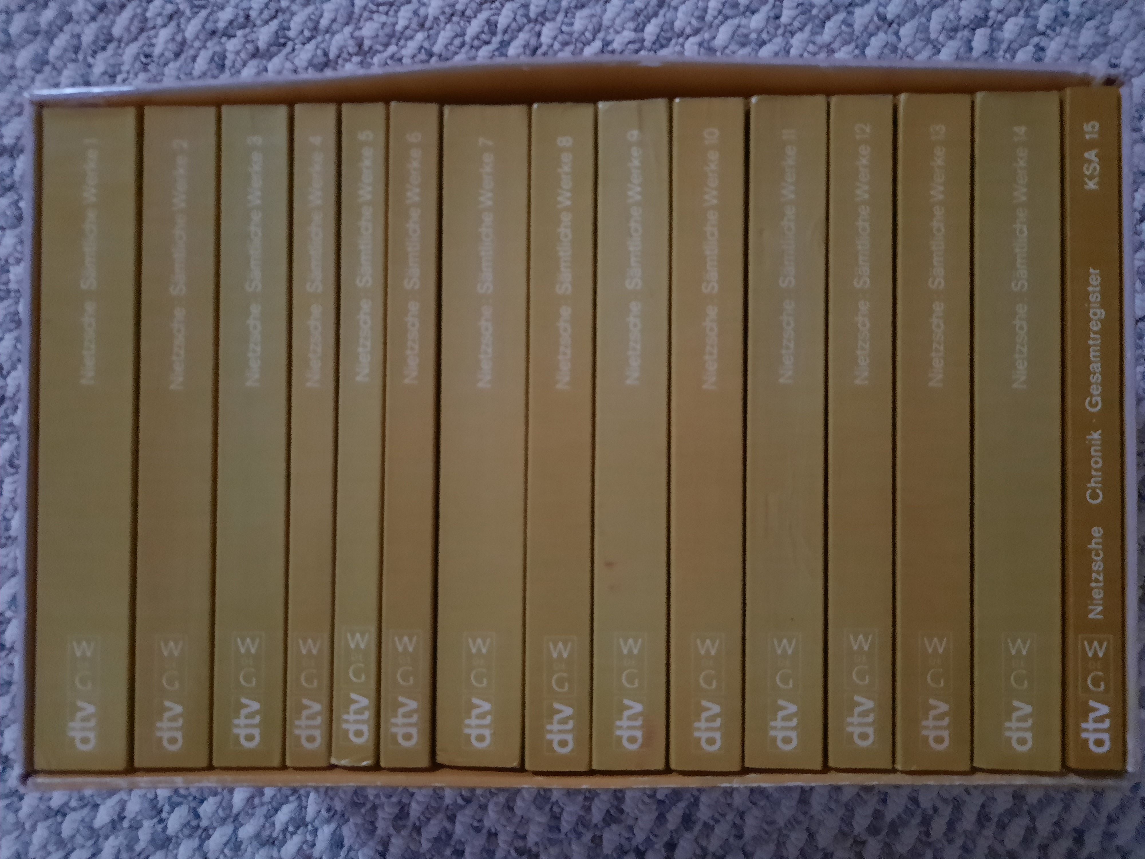 Sämtliche Werke Kritische Studienausgabe (15 volumes) - Nietzsche, F.