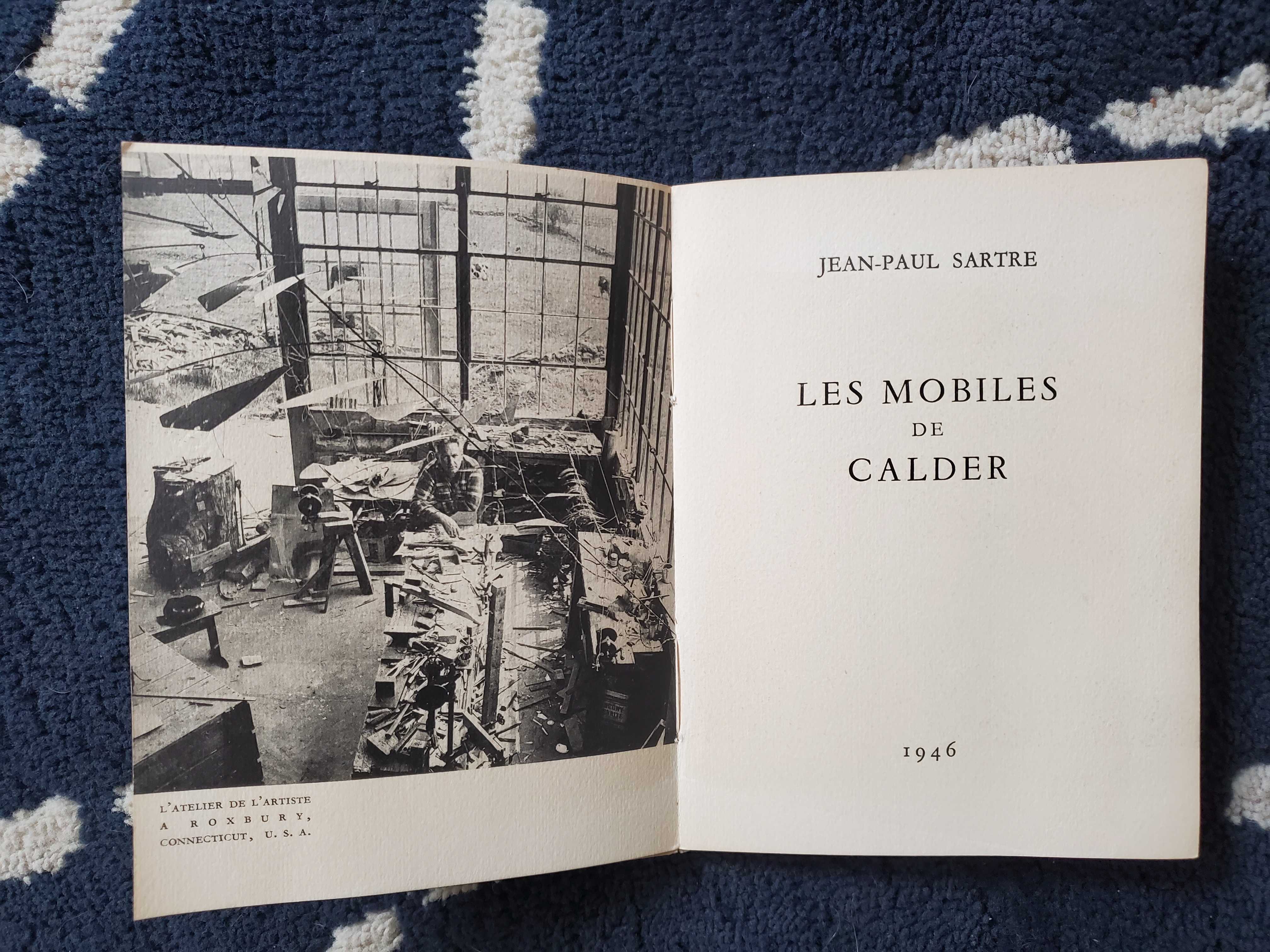 Jean-Paul Sartre: Les Mobiles de Calder