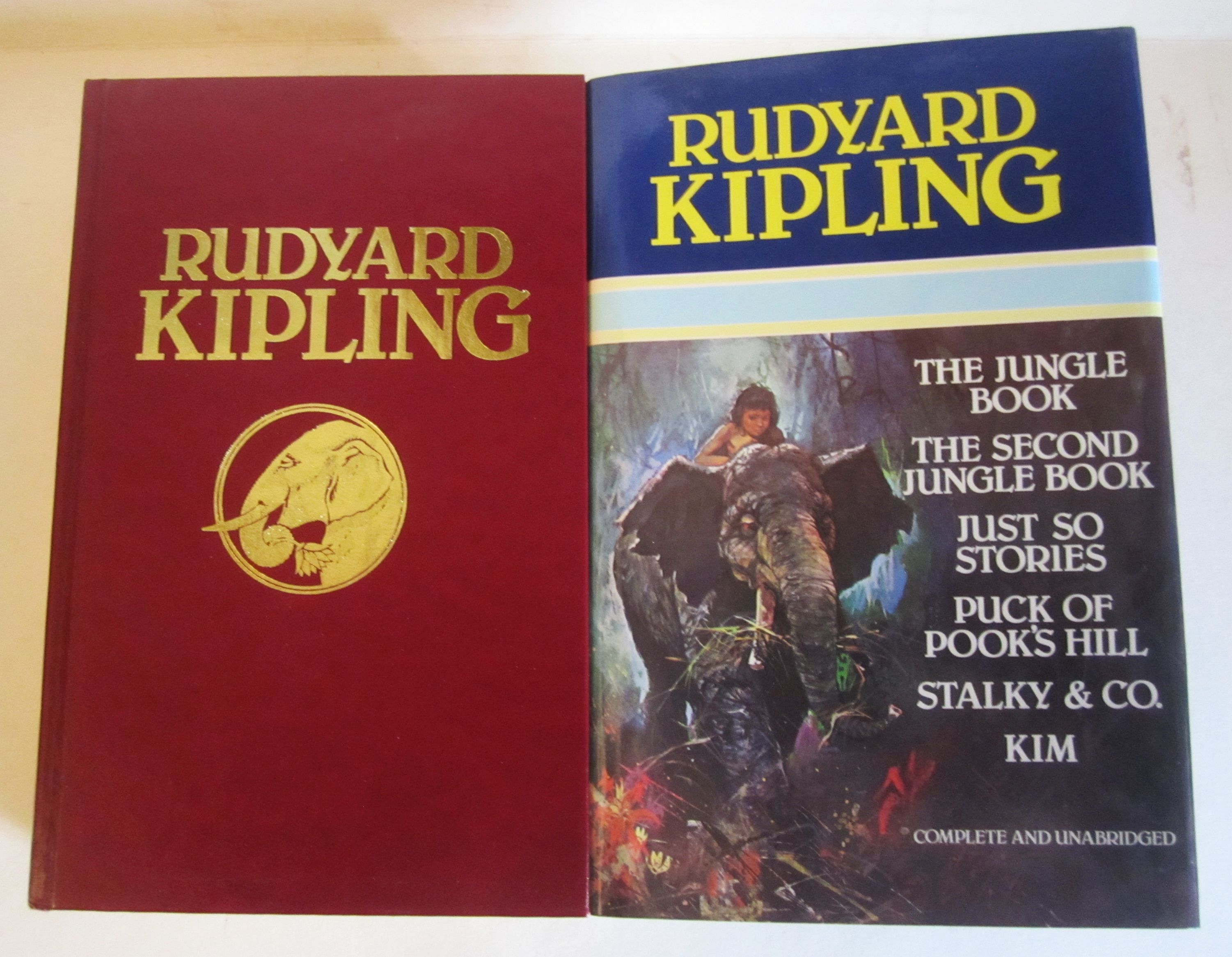 The Jungle Book. The Second Jungle Book. Just So Stories. Puck of Pook's Hill. Stalky & Co. Kim. - Kipling, Rudyard