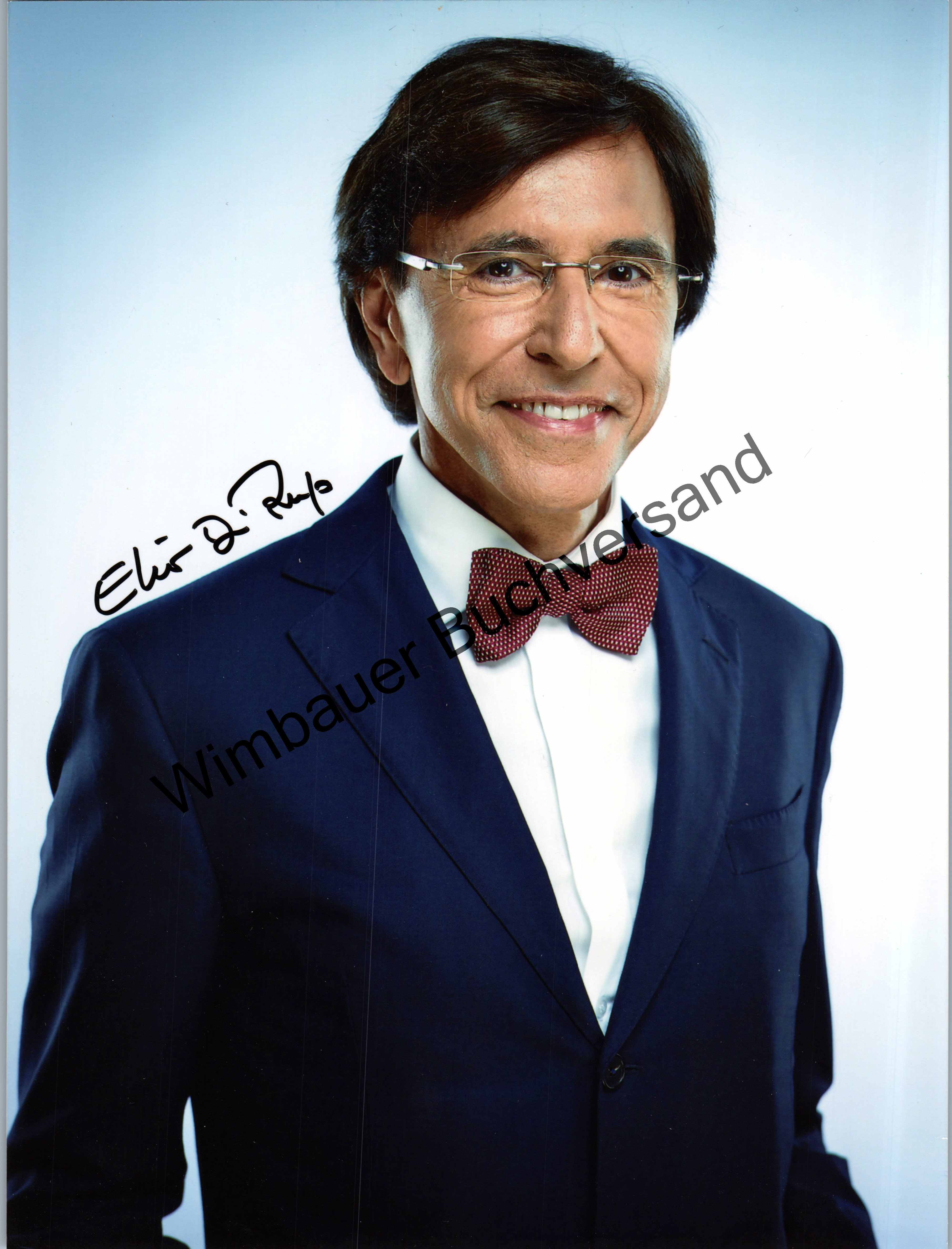 Original Autogramm Elio di Rupa Premierminister Belgien /// Autograph ...