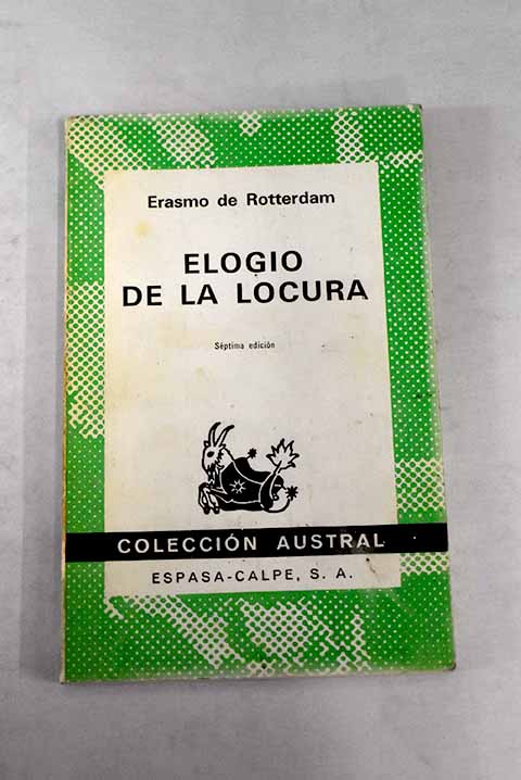 Elogio de la locura - Rotterdam, Erasmo de