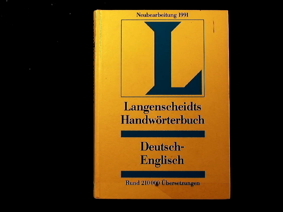 Langenscheidts Handwörterbuch Englisch. Teil II Deutsch - Englisch - Brough, Sonia