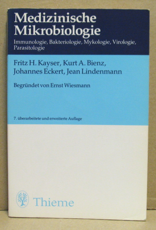 Medizinische Mikrobiologie. Immunologie, Bakteriologie, Mykologie, Virologie, Parasitologie. (MED Flexibles Taschenbuch) - Kayser, Fritz H. / Bienz, K.A. / Eckert, J. / Lindenmann, Jean