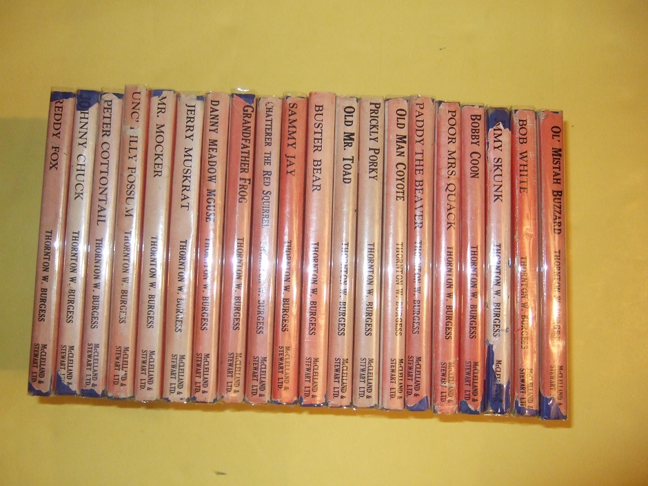 20 Volumes: Adventures of: Reddy Fox Johnny Chuck Peter Cottontail Mr
