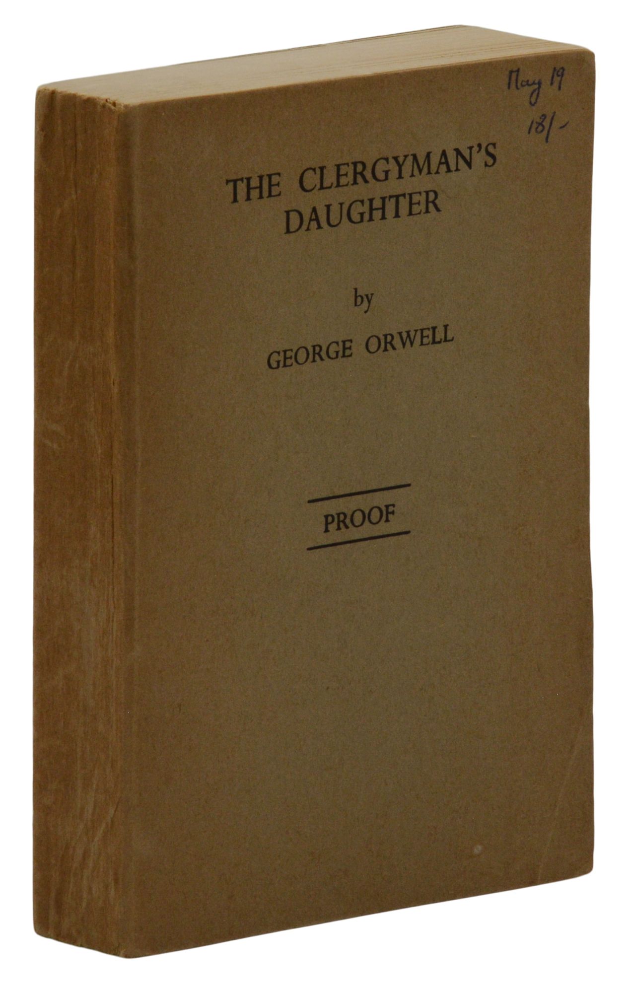 The Clergyman's Daughter - Orwell, George