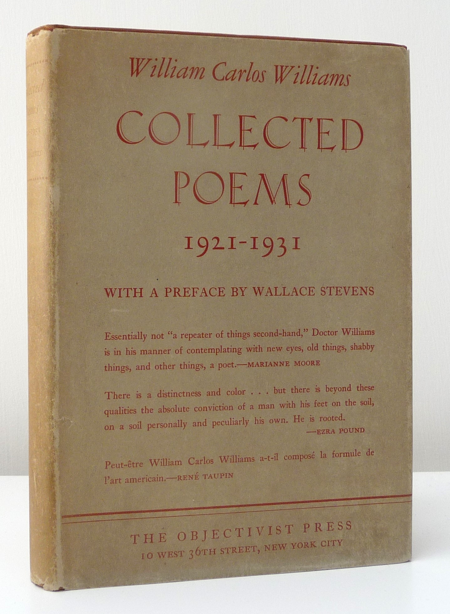 Collected Poems, 1921-1931 by William Carlos Williams Collected Poems, 1921-1931 by William Carlos Williams