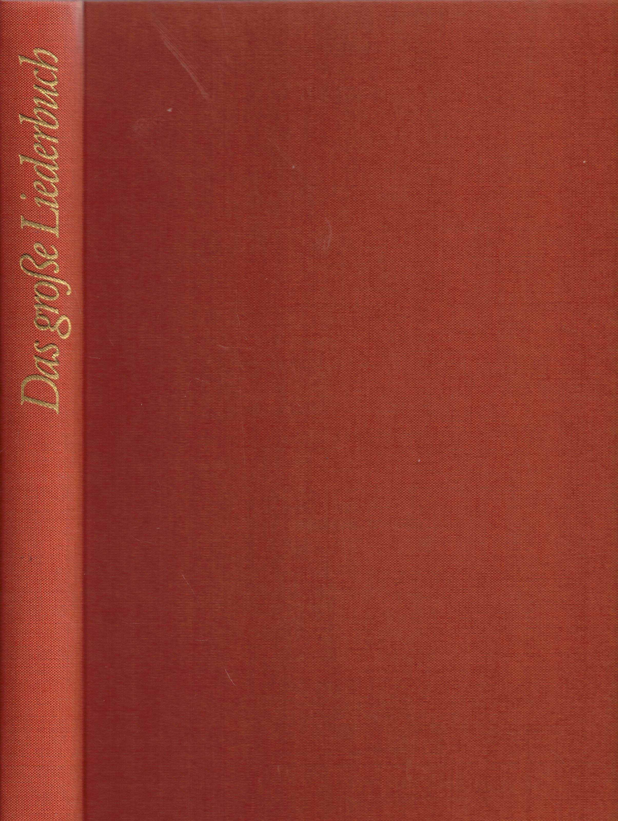 Das große Liederbuch. 204 deutsche Volks- und Kinderlieder - Diekmann, Anne