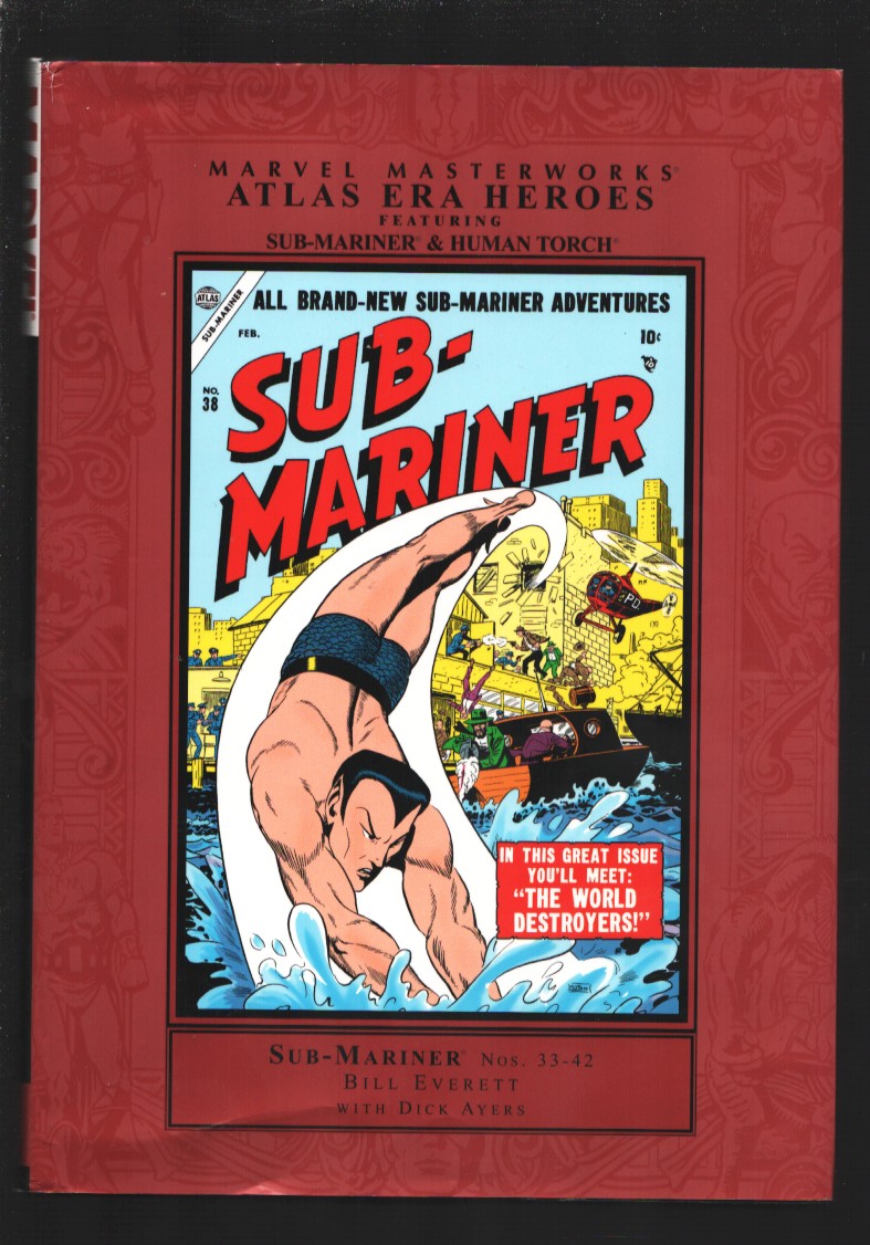 Marvel Masterworks-Atlas Era Heroes Vol. 3 2006-Reprints Sub-Mariner Comics 33-42-Hardback book in dust jacket -VF+ [Comme Neuf] [Couverture souple