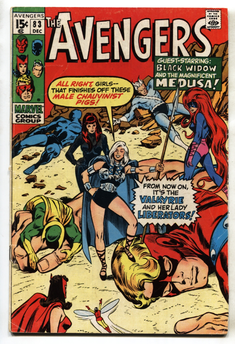 Avengers #83 (December, 1970)  Attack of the 50 Year Old Comic Books