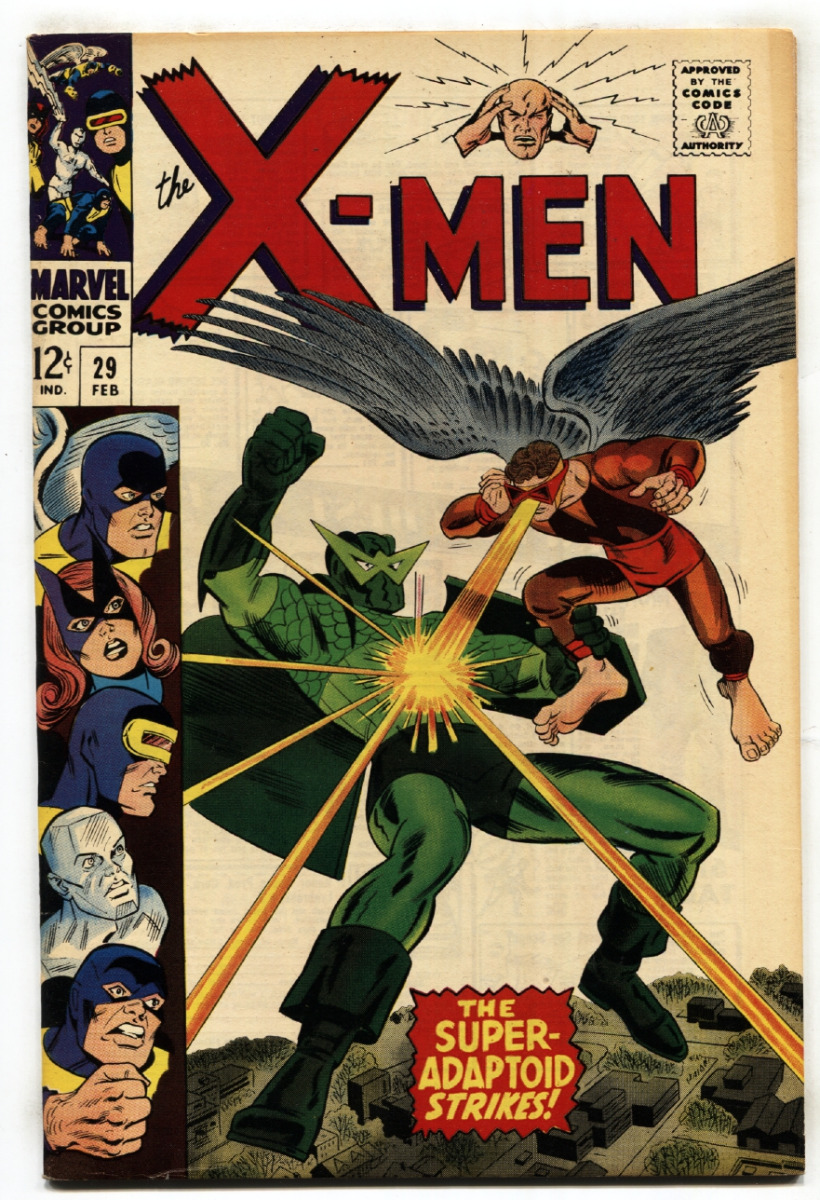 アメコミ Xmen #29 マーベル　1966年 スパイダーマン Disney X-MEN #29--comic book--1966--Mimic--MARVEL--VF/NM: (1966) Comic
