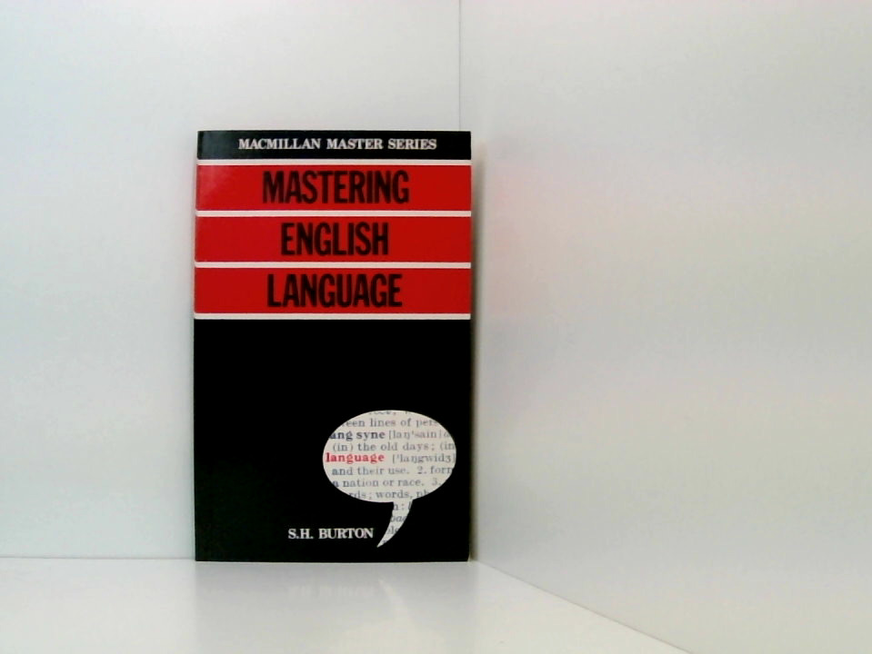 Mastering English Language (Macmillan Master S.) - Burton, S. H