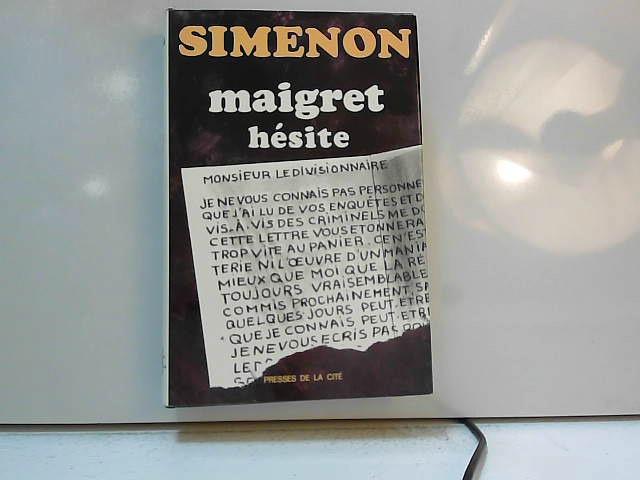 Georges Simenon. Maigret hésite - Simenon, Georges