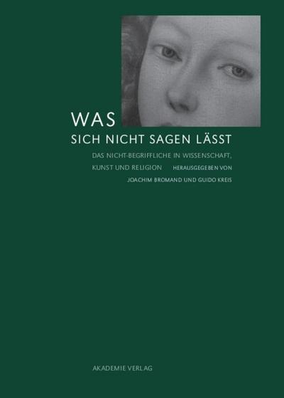 Was sich nicht sagen lässt - Guido Kreis