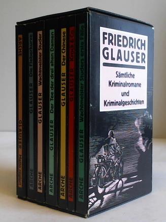 Sämtliche Kriminalromane und Kriminalgeschichten. 7 Bände im Schuber - Glauser, Friedrich