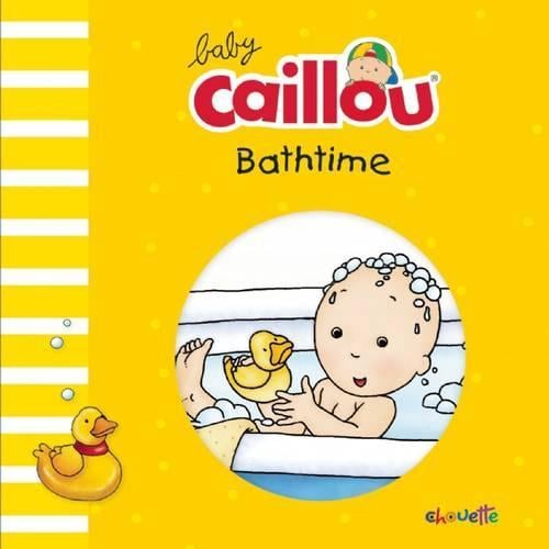 Baby Caillou: Bathtime (Cloth/Bath Books) - Pascale Morin