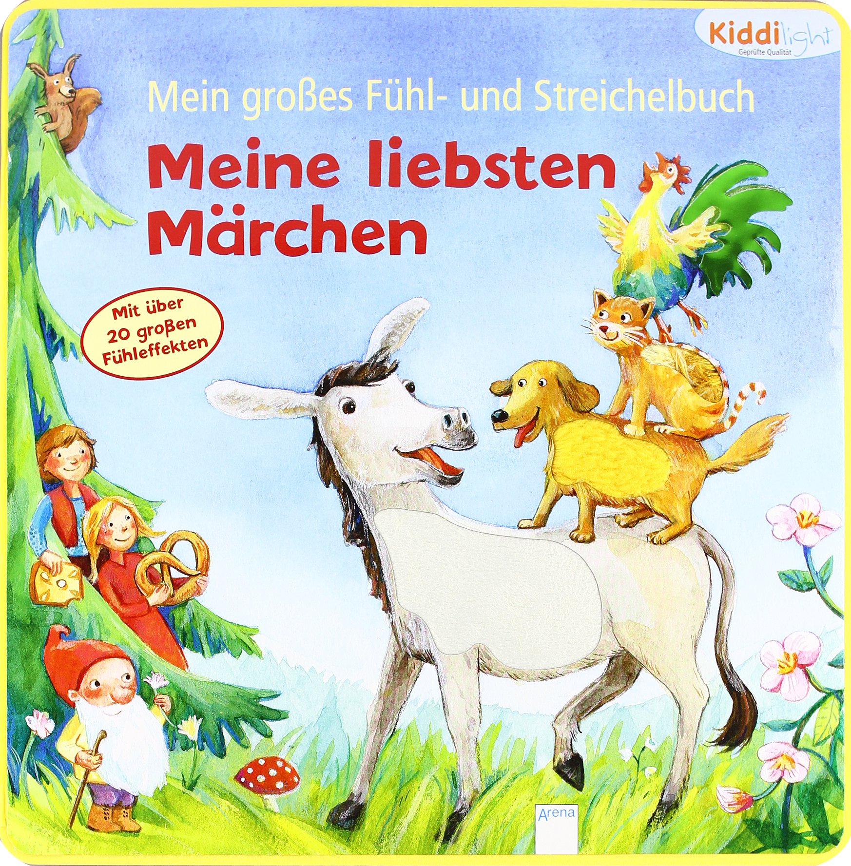 Meine liebsten Märchen mit über 20 großen Fühleffekten - Grimm, Sandra und Bjarke