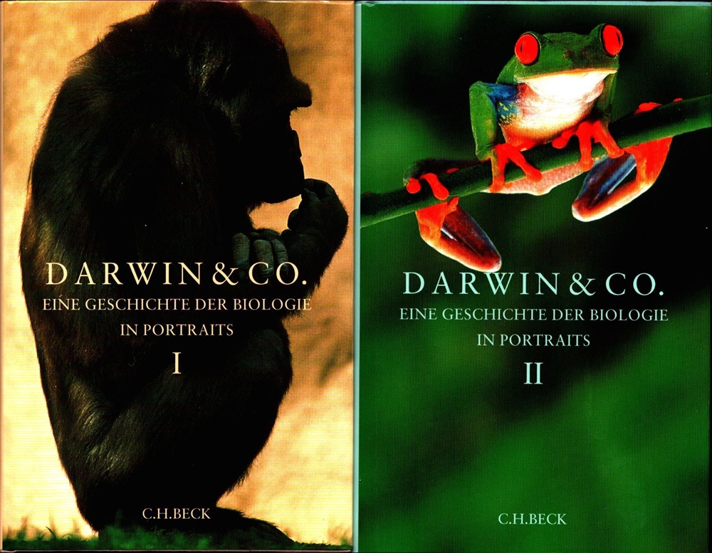 Darwin & Co. Eine Geschichte der Biologie in Portraits. 2 Bde. (= komplett). - Jahn, Ilse / Schmitt, Muchael (Hrsg).