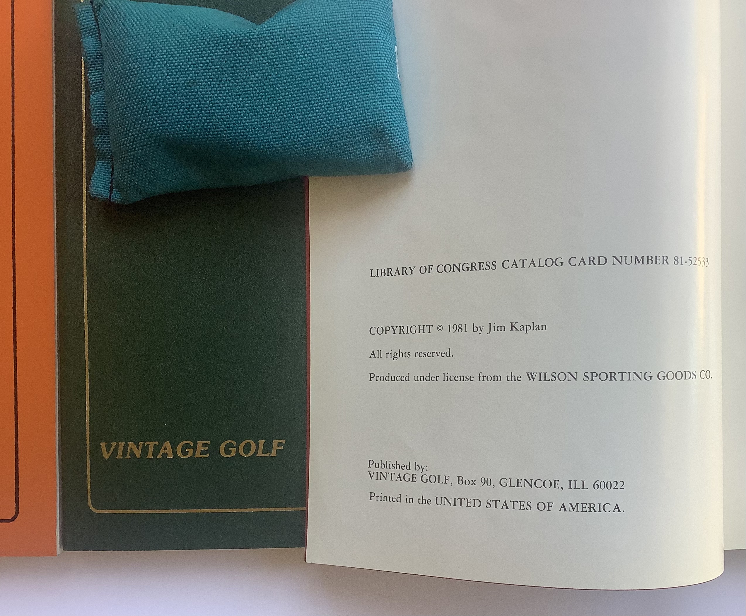 MACGREGOR GOLF: History - Catalogs | ed Jim Kaplan | 5th