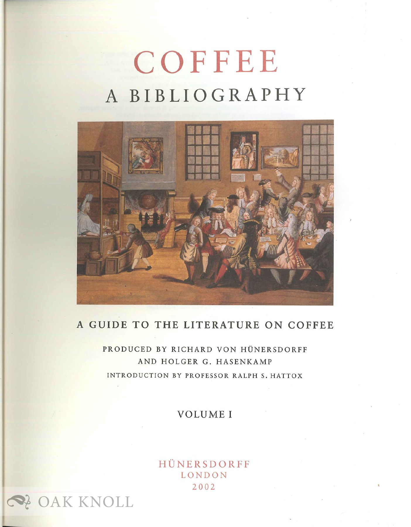 COFFEE: A BIBLIOGRAPHY, A GUIDE TO THE