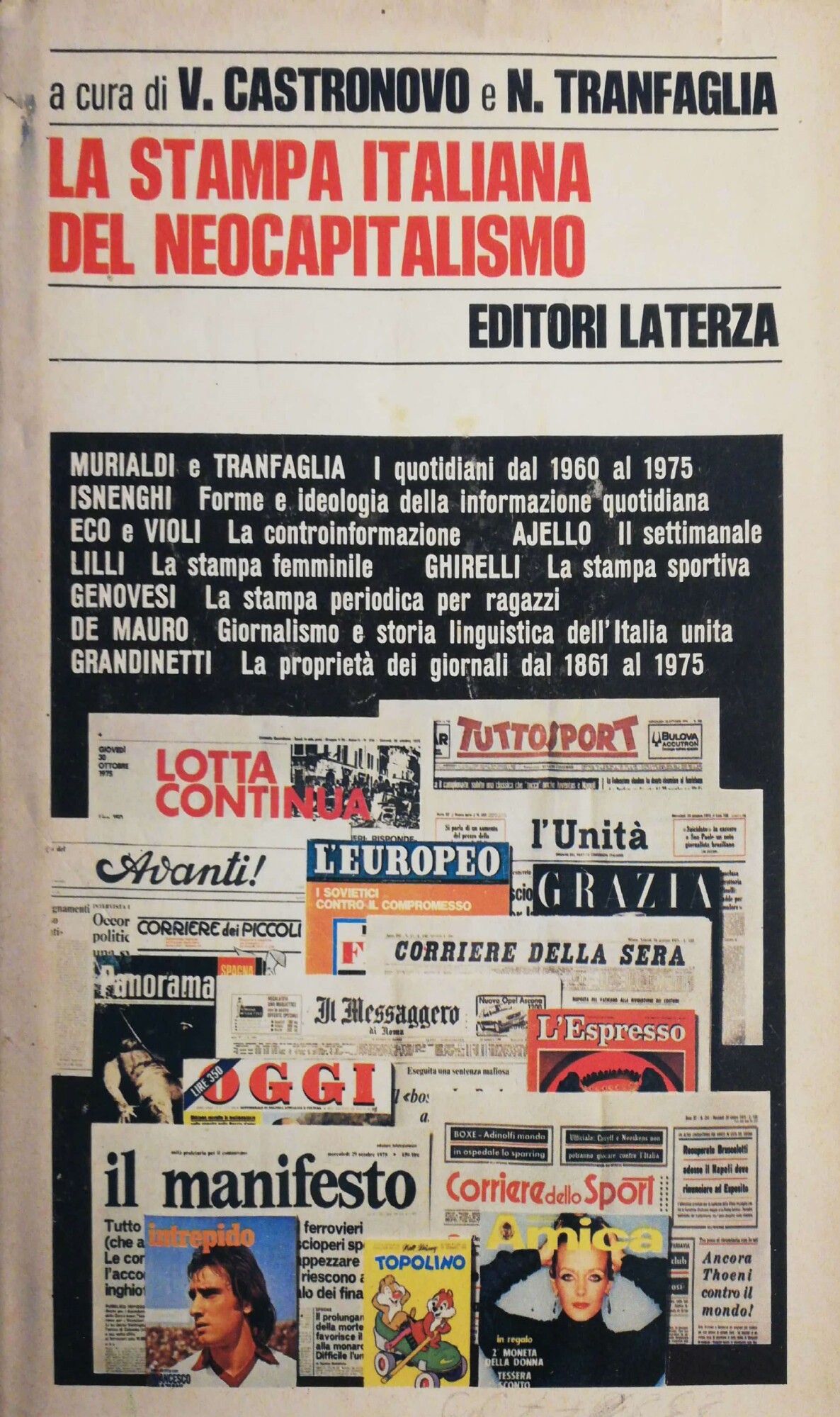 Abebooks La stampa italiana del neocapitalismo