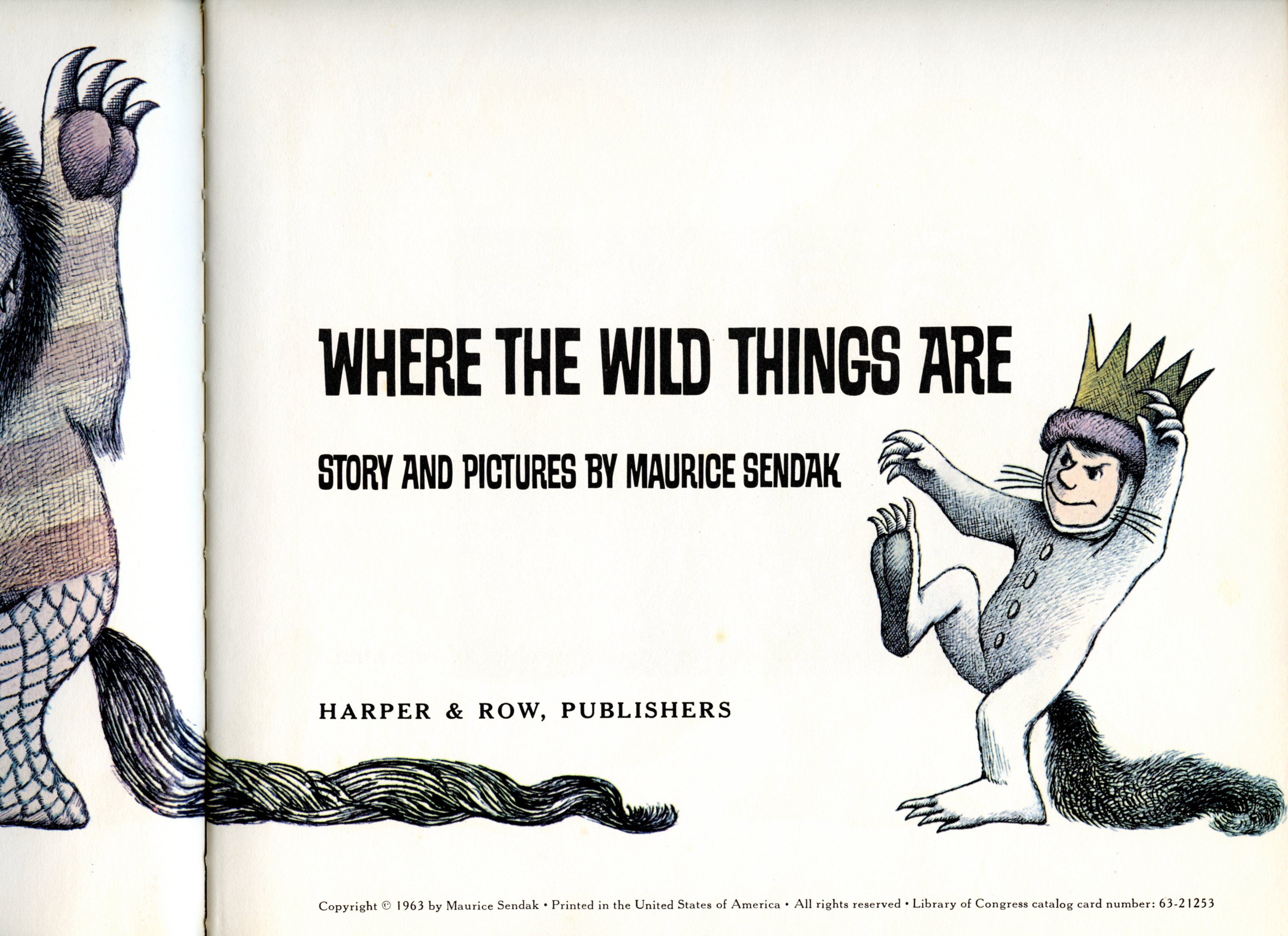 WHERE THE WILD THINGS ARE (FINE, FIRST EDITION) WINNER OF WHERE THE WILD THINGS ARE (FINE, FIRST EDITION) WINNER OF