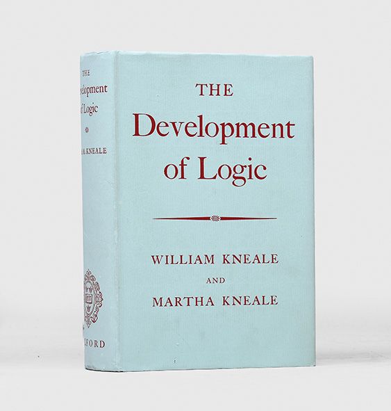 The development of logic by kneale william martha peter