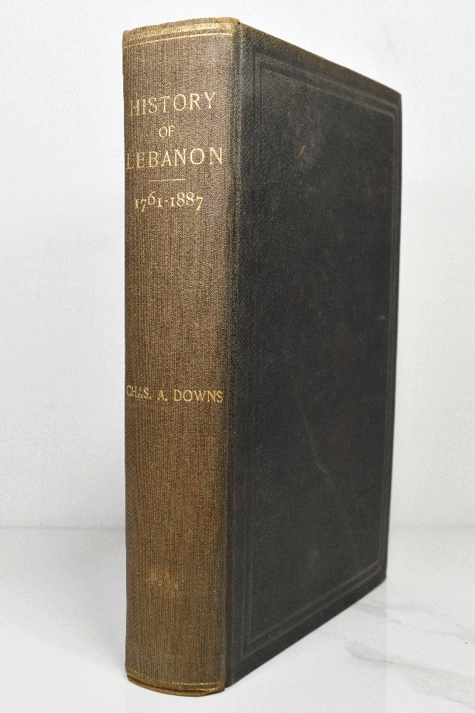 HISTORY OF LEBANON, N. H. 17611887 (NEW HAMPSHIRE) by Charles A. Downs