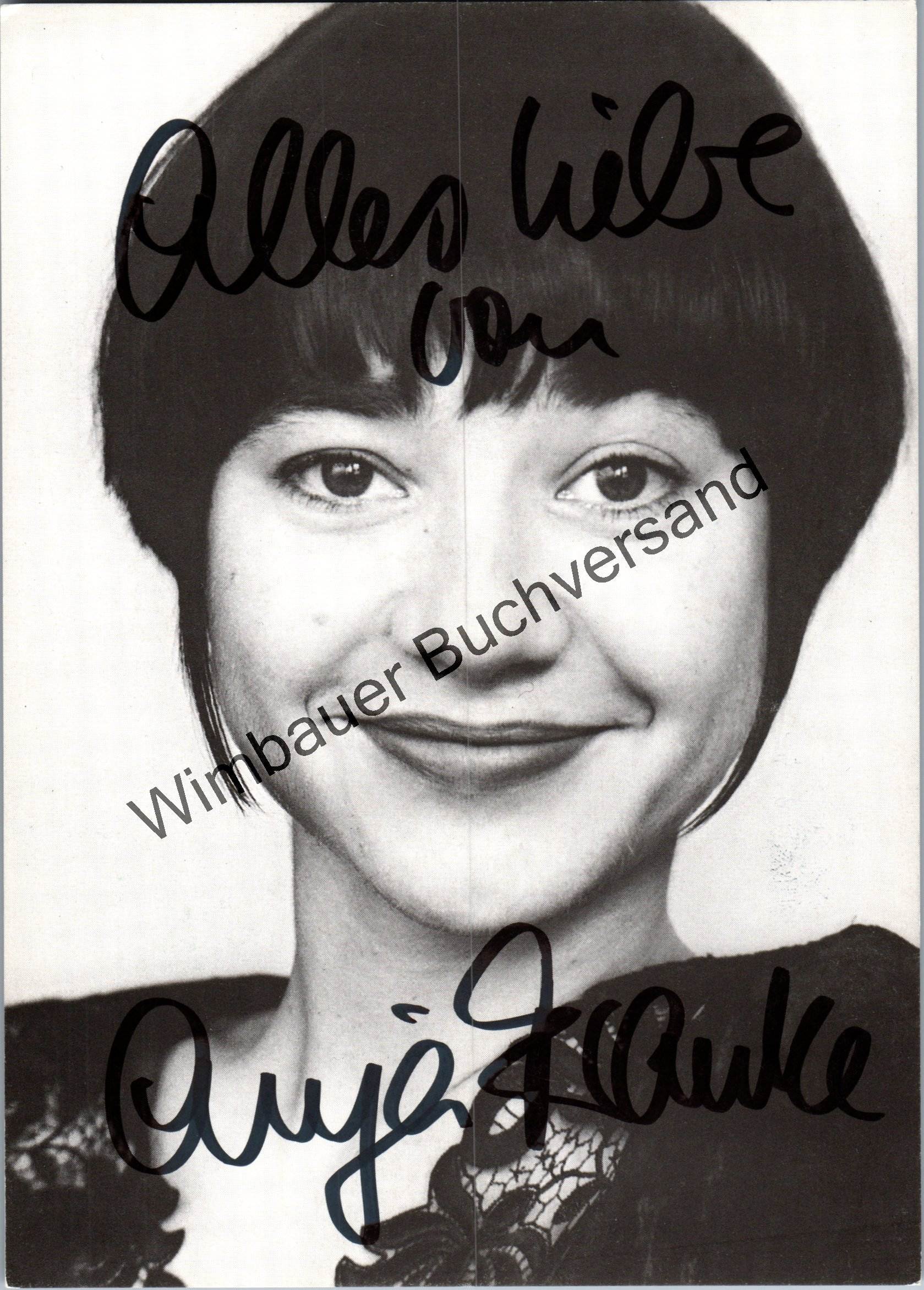 Original Autogramm Anja Franke Rote Rosen /// Autograph signiert signed ...