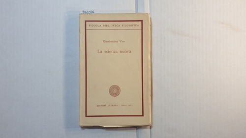 La scienza nuova - Giambattista Vico