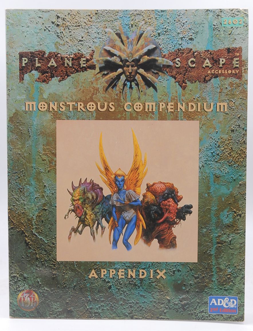 Monstrous Compendium Appendix (Planescape) (Advanced Dungeons & Dragons, 2nd Edition, Accessory/2602)