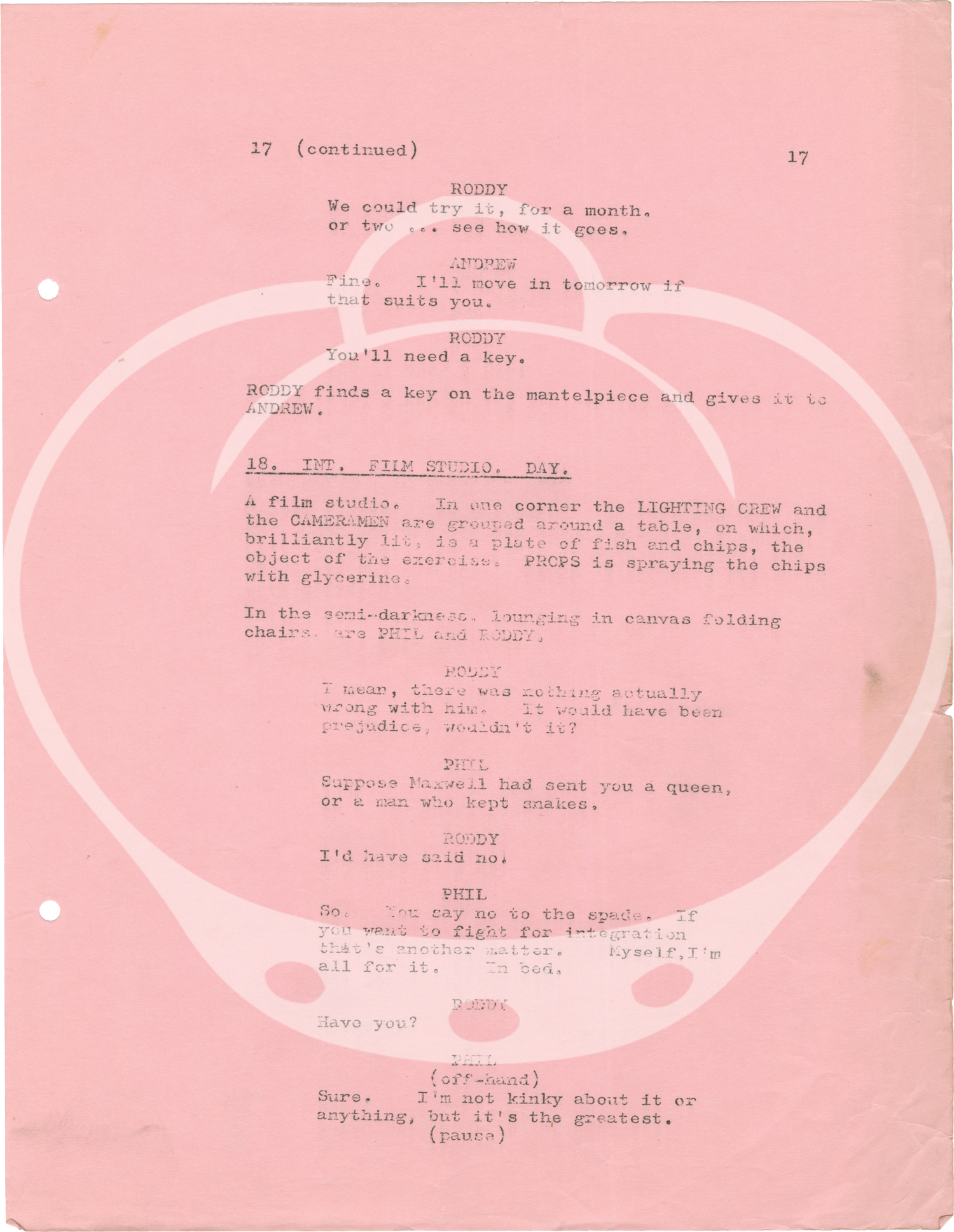Two Gentlemen Sharing (Original screenplay for the 1969 film) by Ted ...